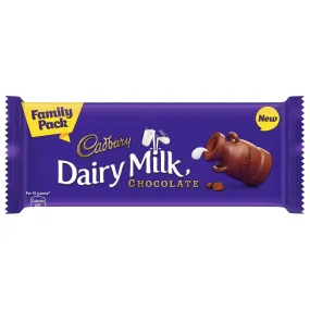 Cadbury Dairy Milk Chocolate Bar Family Pack 130 g