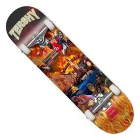 Chocolate Raven Tershy Block Is Hot Complete Skateboard