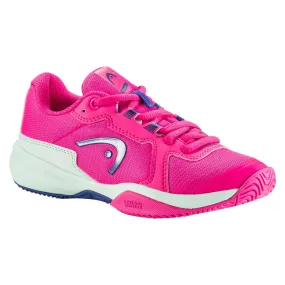 Head Sprint 3.5 Junior Tennis Shoes (Pink/Aqua) (Clearance Sale)