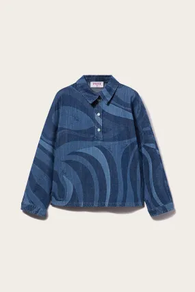 Marmo-Print Shirt