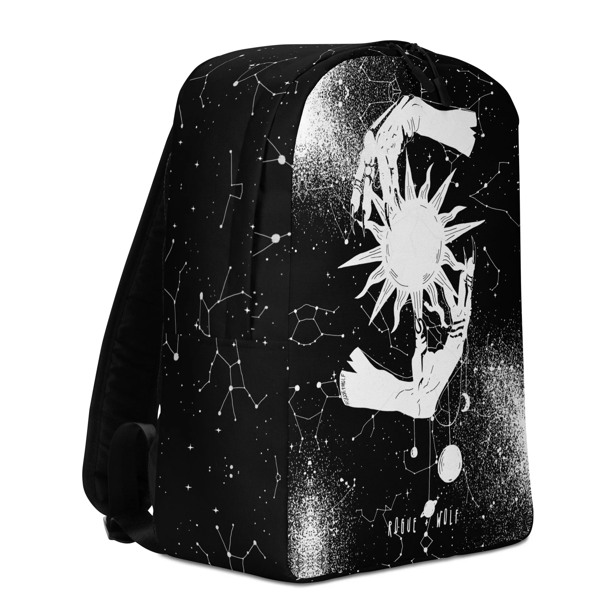 Starlight Goth Backpack - 20L Water Resistant Bag with pocket for Laptop for Work Travel Uni College & School Daypack