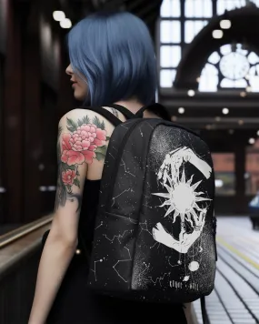 Starlight Goth Backpack - 20L Water Resistant Bag with pocket for Laptop for Work Travel Uni College & School Daypack