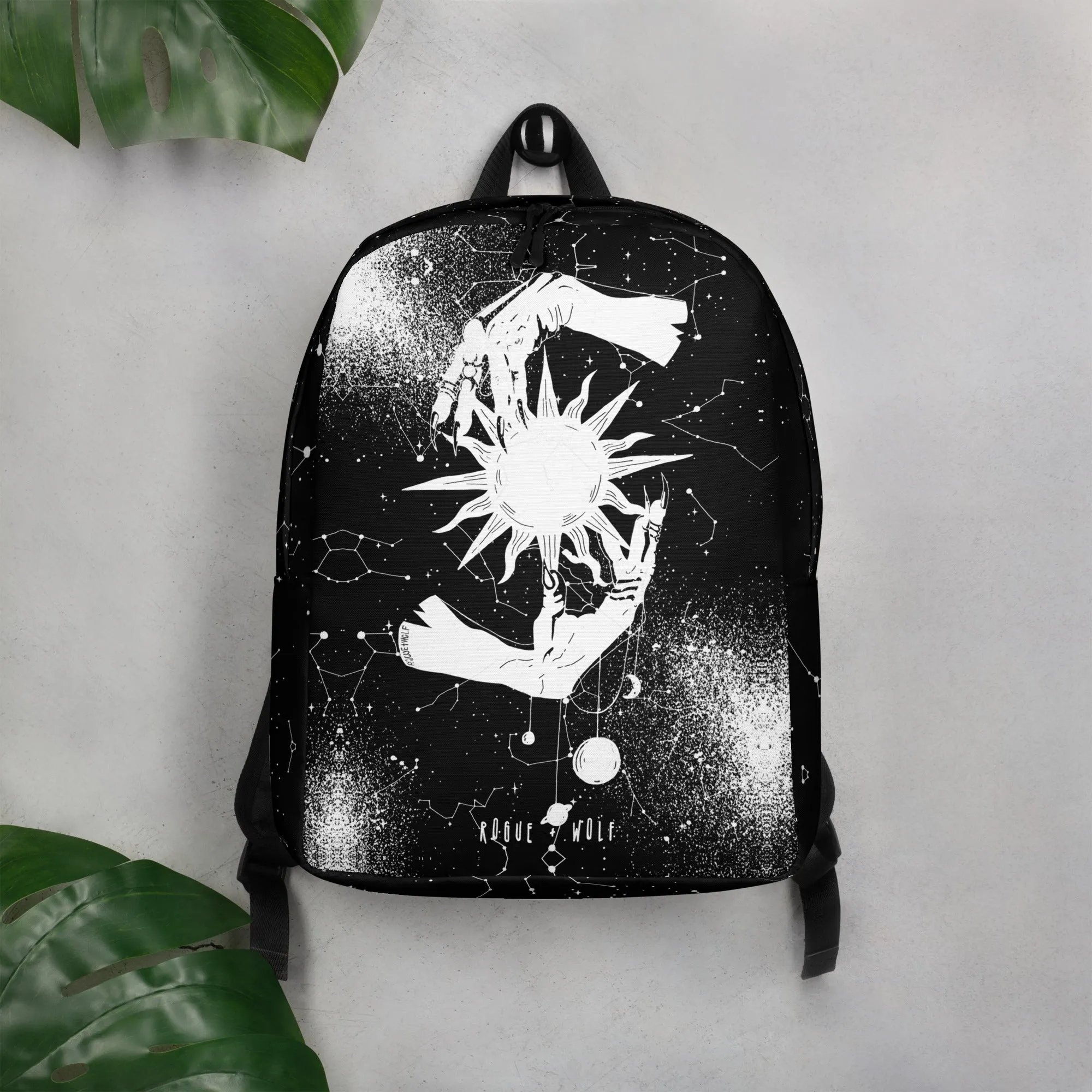 Starlight Goth Backpack - 20L Water Resistant Bag with pocket for Laptop for Work Travel Uni College & School Daypack